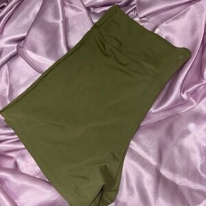 PINK Olive Green Women's Shorts